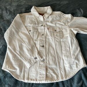 Levi's Men's White Jean Jacket